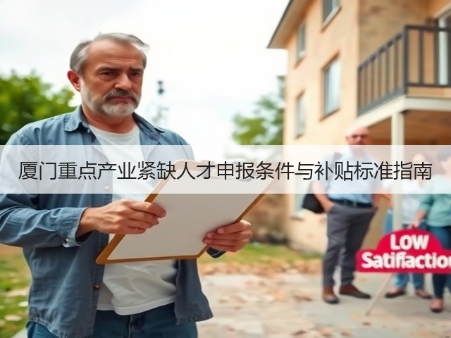 厦门重点产业紧缺人才申报条件与补贴标准指南(图3)