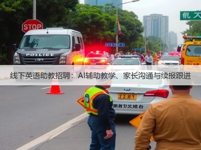 线下英语助教招聘：AI辅助教学、家长沟通与续报跟进(图1)