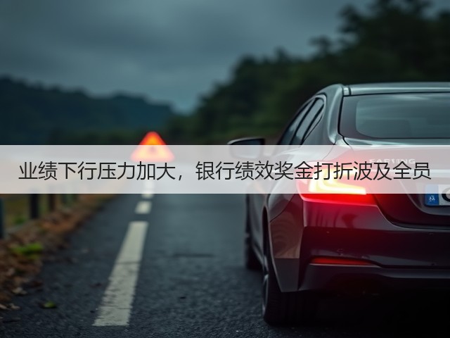 业绩下行压力加大，银行绩效奖金打折波及全员(图1)