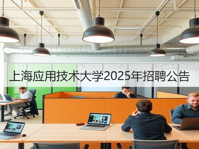 上海应用技术大学2025年招聘公告(图2) 上海应用技术大学2025年招聘公告(图2)