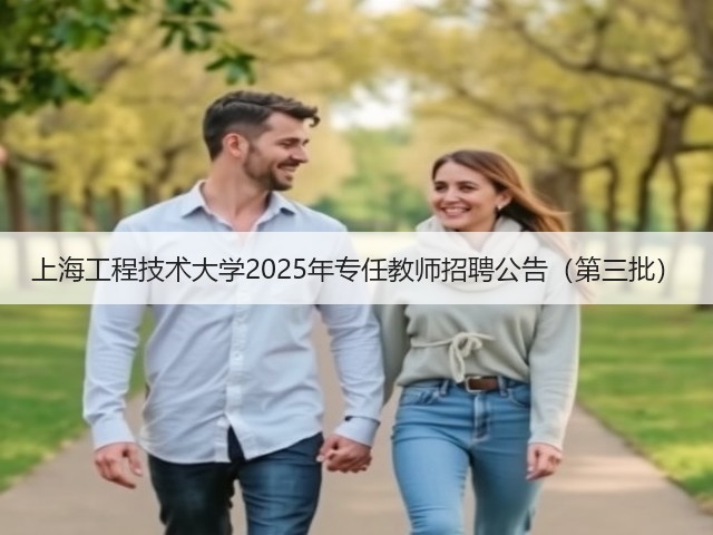 上海工程技术大学2025年专任教师招聘公告(第三批)(图2) 上海工程技术大学2025年专任教师招聘公告(第三批)(图2)