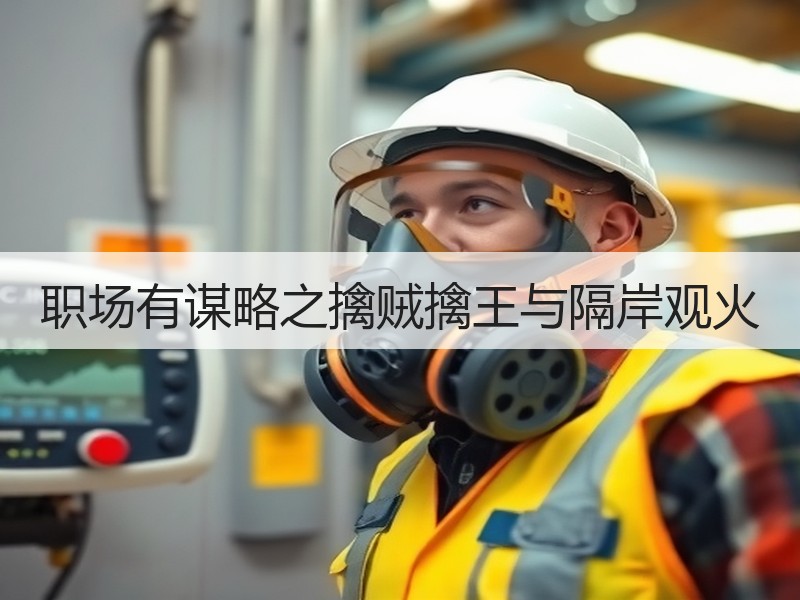 职场有谋略之擒贼擒王与隔岸观火