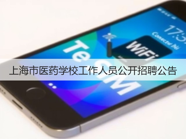 上海市医药学校工作人员公开招聘公告(图3)