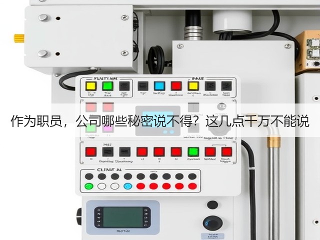 作为职员,公司哪些秘密说不得?这几点千万不能说(图1) 作为职员,公司哪些秘密说不得?这几点千万不能说(图1)