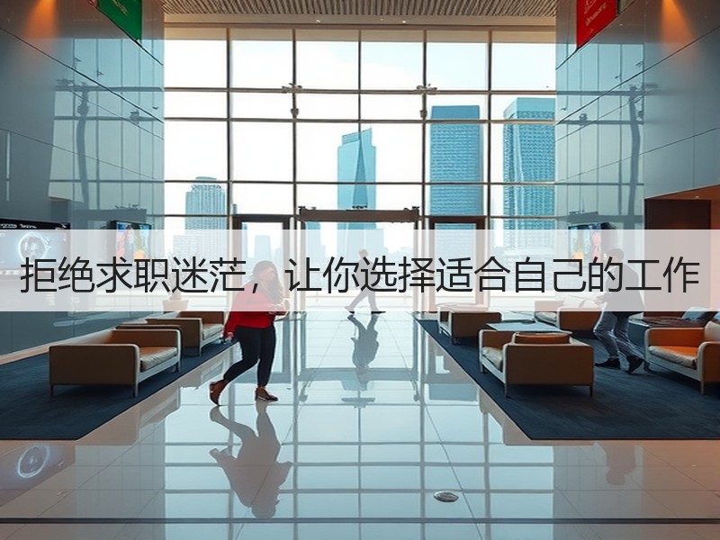 拒绝求职迷茫，让你选择适合自己的工作