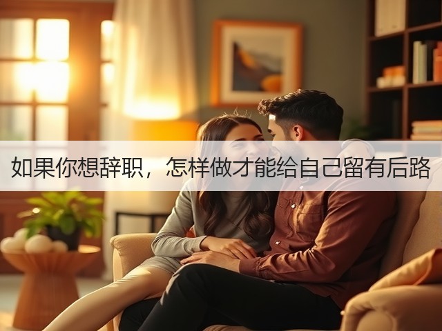 如果你想辞职，怎样做才能给自己留有后路(图3)