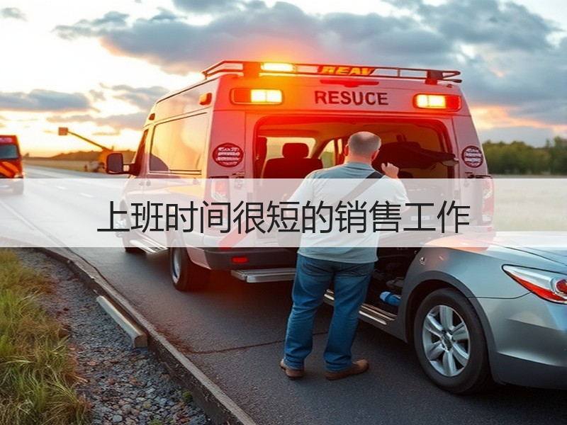 上班时间很短的销售工作
