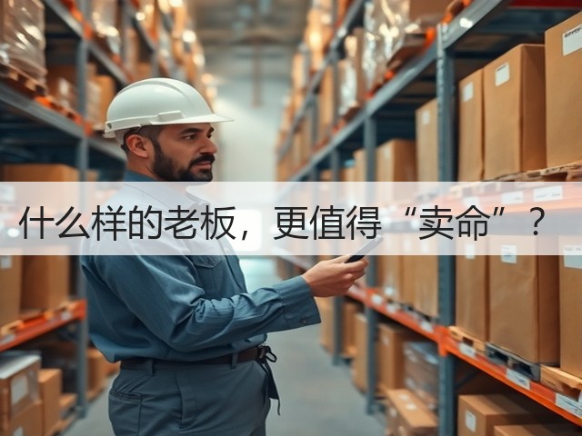 什么样的老板,更值得“卖命”?(图3) 什么样的老板,更值得“卖命”?(图3)