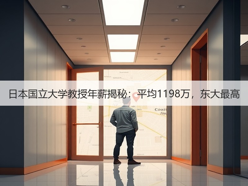 日本国立大学教授年薪揭秘：平均1198万，东大最高