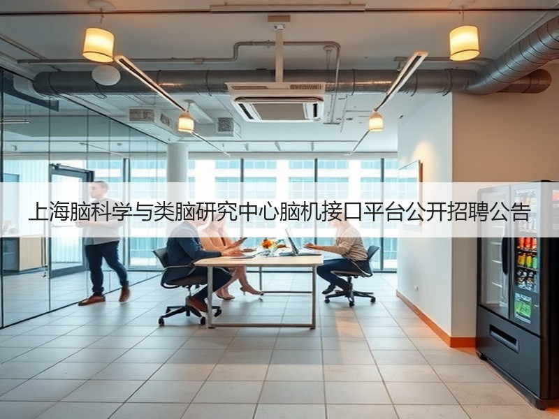 上海脑科学与类脑研究中心脑机接口平台公开招聘公告