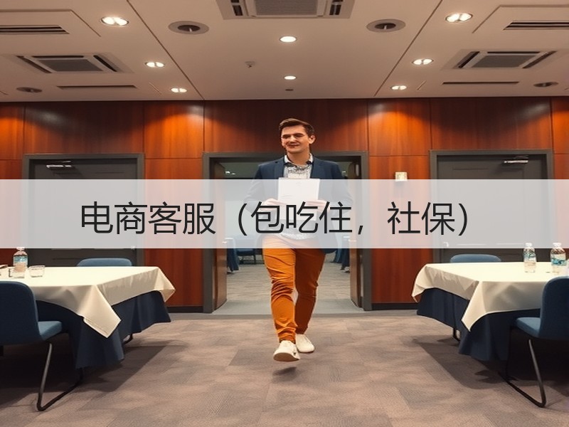 电商客服（包吃住，社保）