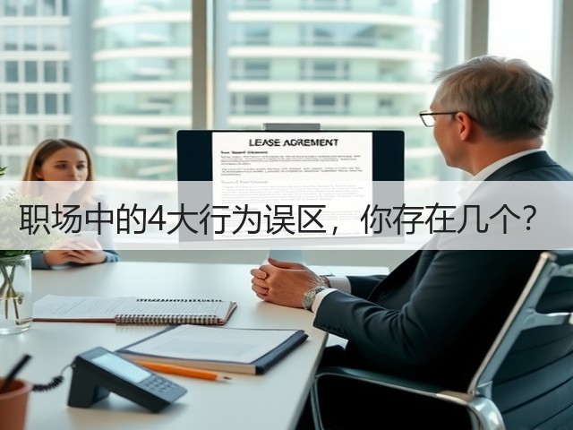职场中的4大行为误区,你存在几个?(图2) 职场中的4大行为误区,你存在几个?(图2)