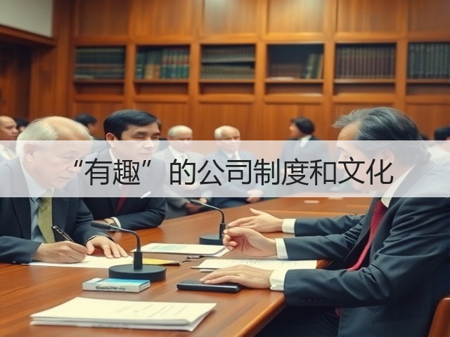 “有趣”的公司制度和文化(图2)