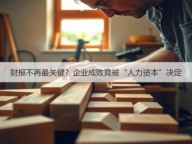 财报不再最关键？企业成败竟被“人力资本”决定(图2)
