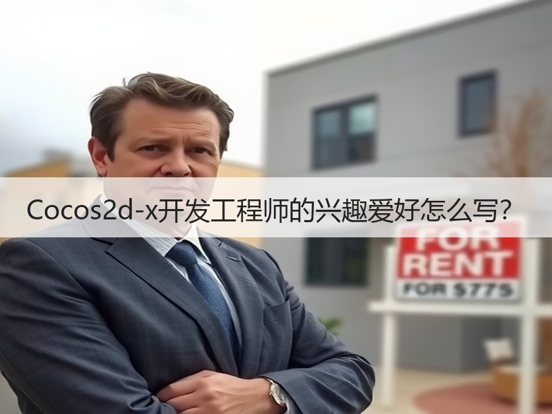 Cocos2d-x开发工程师的兴趣爱好怎么写？