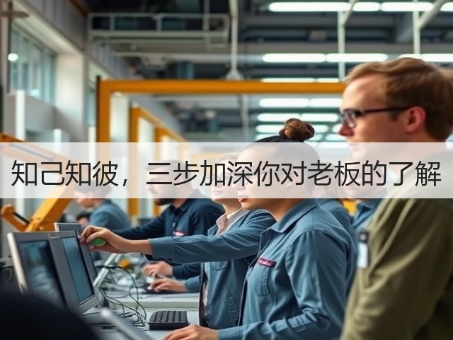 知己知彼，三步加深你对老板的了解(图1)