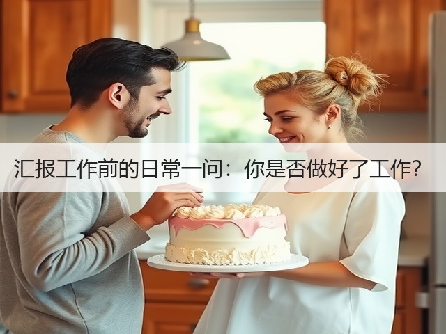 汇报工作前的日常一问:你是否做好了工作?(图3) 汇报工作前的日常一问:你是否做好了工作?(图3)
