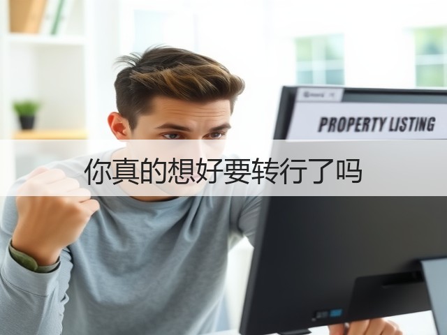 你真的想好要转行了吗(图3) 你真的想好要转行了吗(图3)