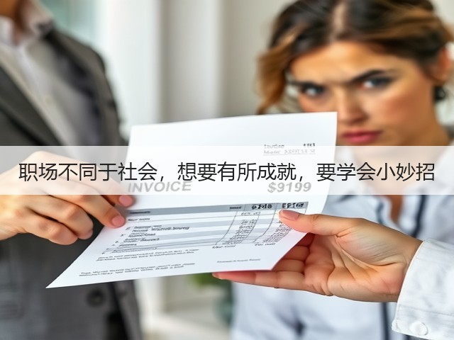 职场不同于社会,想要有所成就,要学会小妙招(图2) 职场不同于社会,想要有所成就,要学会小妙招(图2)