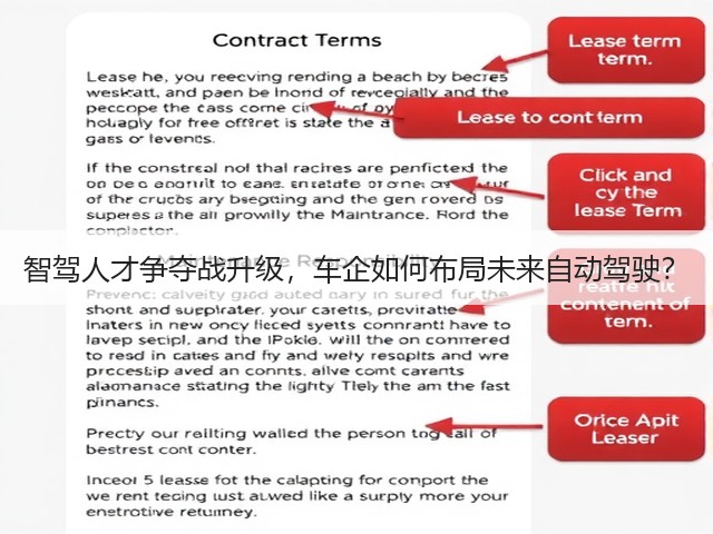 智驾人才争夺战升级,车企如何布局未来自动驾驶?(图1) 智驾人才争夺战升级,车企如何布局未来自动驾驶?(图1)