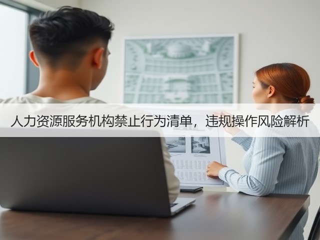 人力资源服务机构禁止行为清单,违规操作风险解析(图3) 人力资源服务机构禁止行为清单,违规操作风险解析(图3)