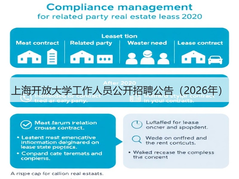 上海开放大学工作人员公开招聘公告（2026年）