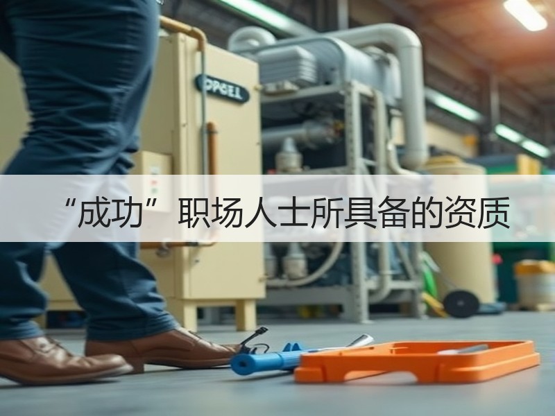 “成功”职场人士所具备的资质