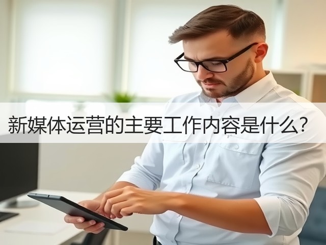 新媒体运营的主要工作内容是什么?(图2) 新媒体运营的主要工作内容是什么?(图2)