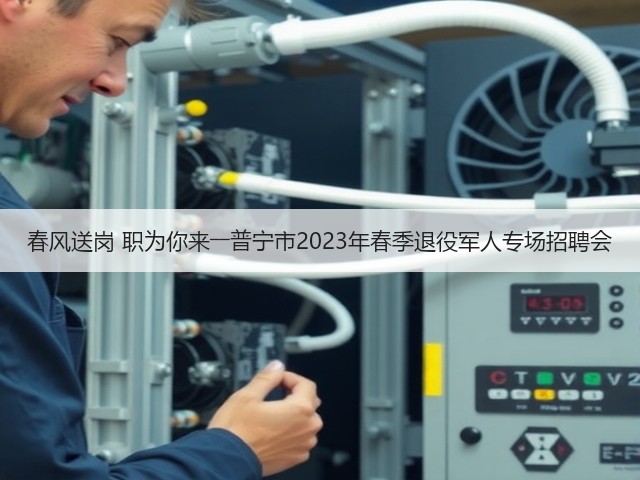 春风送岗 职为你来――普宁市2023年春季退役军人专场招聘会(图2)