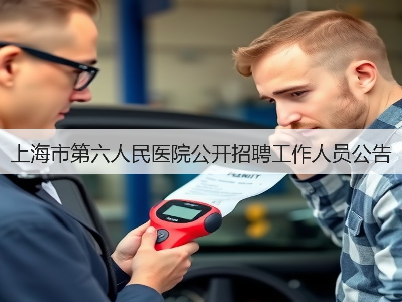 上海市第六人民医院公开招聘工作人员公告