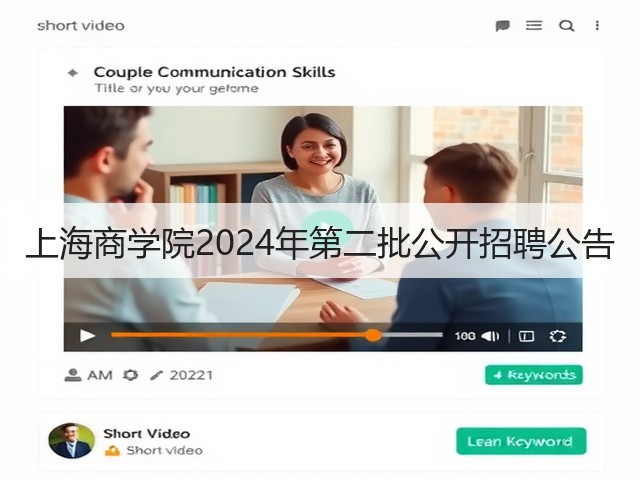 上海商学院2024年第二批公开招聘公告(图3) 上海商学院2024年第二批公开招聘公告(图3)