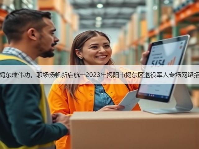 戎归揭东建伟功,职场扬帆新启航――2023年揭阳市揭东区退役军人专场网络招聘会(图2) 戎归揭东建伟功,职场扬帆新启航――2023年揭阳市揭东区退役军人专场网络招聘会(图2)