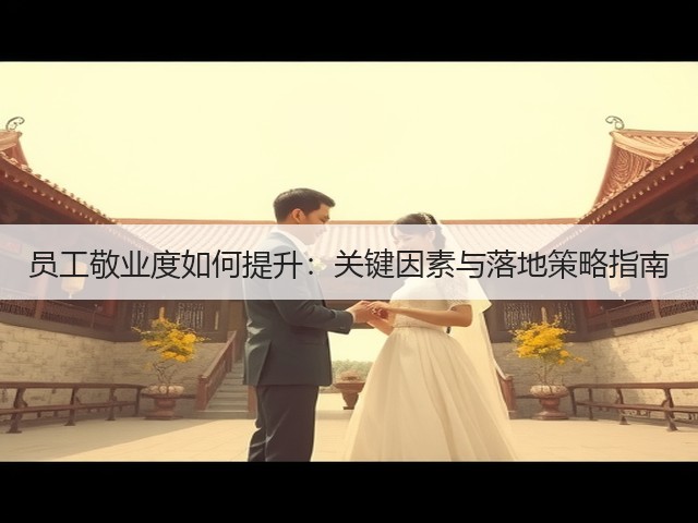员工敬业度如何提升：关键因素与落地策略指南(图1)