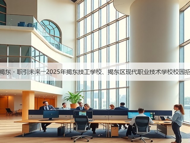 技汇揭东・职引未来――2025年揭东技工学校、揭东区现代职业技术学校校园招聘会(图1) 技汇揭东・职引未来――2025年揭东技工学校、揭东区现代职业技术学校校园招聘会(图1)