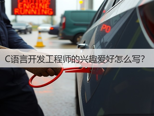 C语言开发工程师的兴趣爱好怎么写?(图2) C语言开发工程师的兴趣爱好怎么写?(图2)