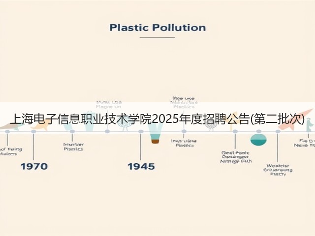 上海电子信息职业技术学院2025年度招聘公告(第二批次)(图1) 上海电子信息职业技术学院2025年度招聘公告(第二批次)(图1)