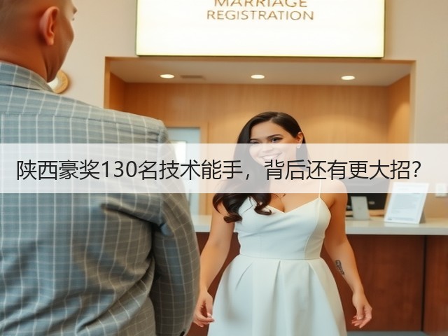 陕西豪奖130名技术能手,背后还有更大招?(图1) 陕西豪奖130名技术能手,背后还有更大招?(图1)