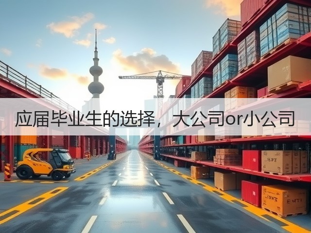 应届毕业生的选择,大公司or小公司(图1) 应届毕业生的选择,大公司or小公司(图1)