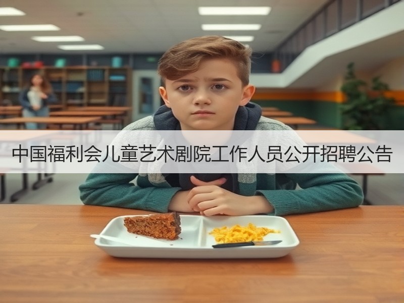 中国福利会儿童艺术剧院工作人员公开招聘公告