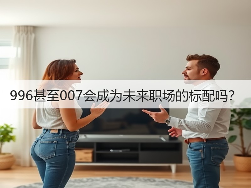 996甚至007会成为未来职场的标配吗？