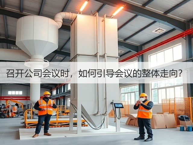 召开公司会议时，如何引导会议的整体走向？(图2)