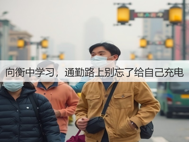 向衡中学习，通勤路上别忘了给自己充电