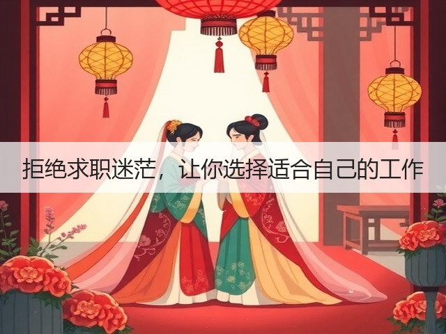 拒绝求职迷茫,让你选择适合自己的工作(图3) 拒绝求职迷茫,让你选择适合自己的工作(图3)