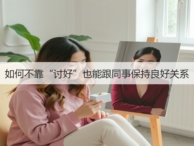 如何不靠“讨好”也能跟同事保持良好关系(图2) 如何不靠“讨好”也能跟同事保持良好关系(图2)