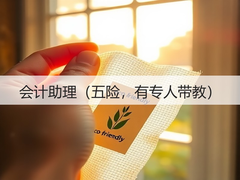 会计助理（五险，有专人带教）