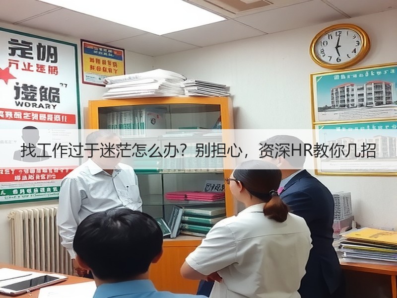 找工作过于迷茫怎么办？别担心，资深HR教你几招