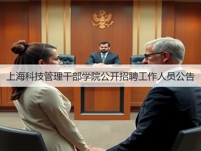 上海科技管理干部学院公开招聘工作人员公告(图2)