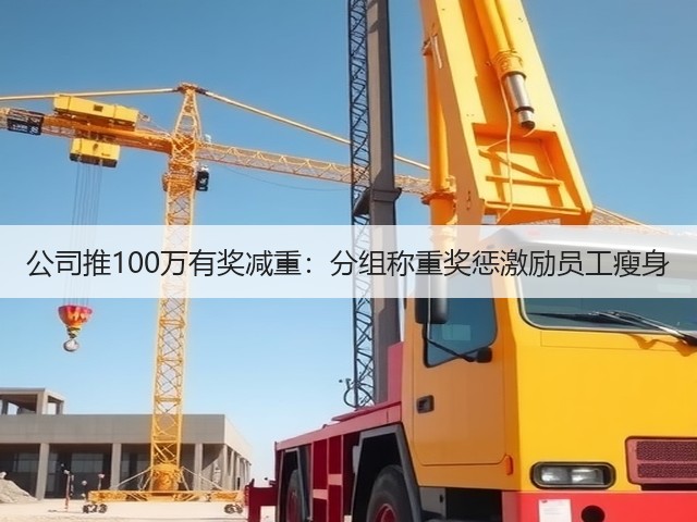 公司推100万有奖减重:分组称重奖惩激励员工瘦身(图1) 公司推100万有奖减重:分组称重奖惩激励员工瘦身(图1)