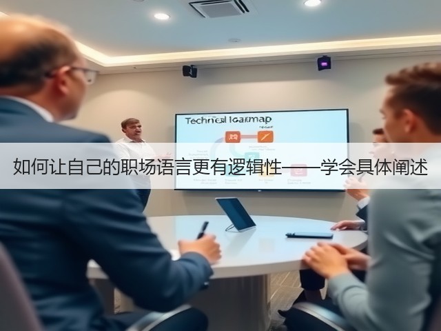 如何让自己的职场语言更有逻辑性——学会具体阐述(图3) 如何让自己的职场语言更有逻辑性——学会具体阐述(图3)