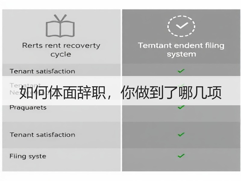 如何体面辞职，你做到了哪几项